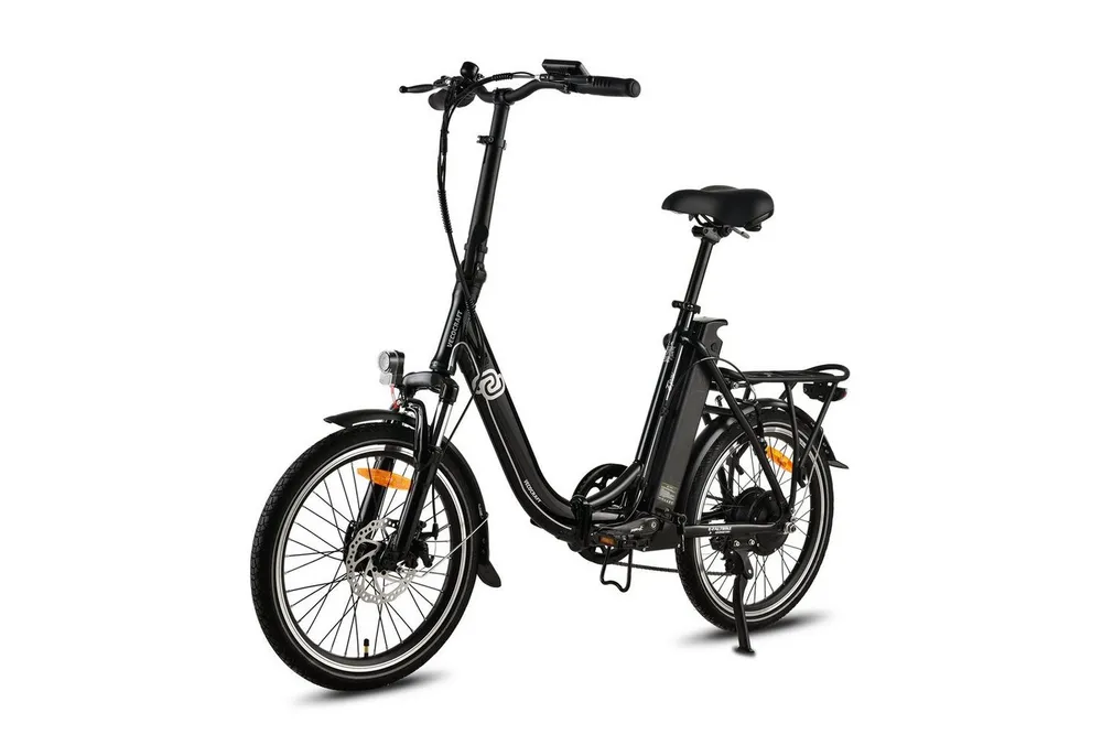 VECOCRAFT E-Bike Faltrad E-Pax 20Zoll, 7 Gang Shimano Schaltwerk, Kettenschaltung, Heckmotor, 468,00 Wh
