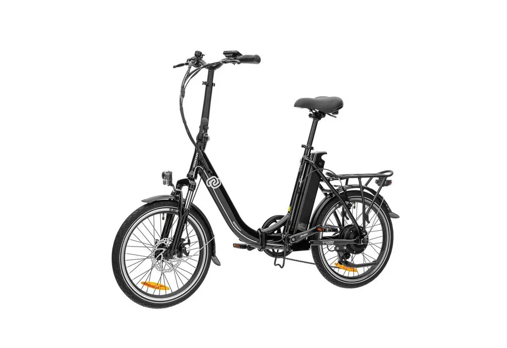 VECOCRAFT E-Bike Klapprad E-Pax 13AH e-bike klapprad, 7 Gang Shimano Tournry Schaltwerk, Kettenschaltung, Heckmotor, 468,00 Wh