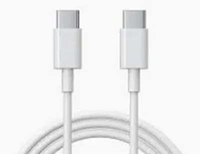VEEV 1x USB C Kabel, Schnellladekabel USB C auf USB C Kabel 1M Smartphone Smartphone-Kabel