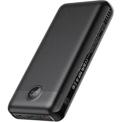 Powerbank Veger 30000mAh 20W USB-C 4 Ausgänge LED-Anzeige