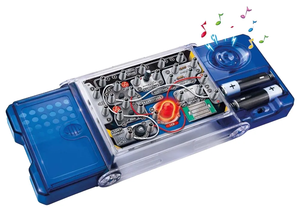 VELLEMAN Elektronischer Projektbaukasten KNS100 - 8 Experimente - LED & Musik