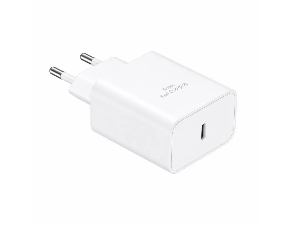 Ventarent 45W USB-C PD PPS Schnellladegerät USB-Ladegerät (3000 mA, Packung, 1-tlg., Kompaktes USB-C Ladegerät mit Eurostecker, USB Power Delivery (PD), Programmable Power Supply (PPS), 45 Watt)
