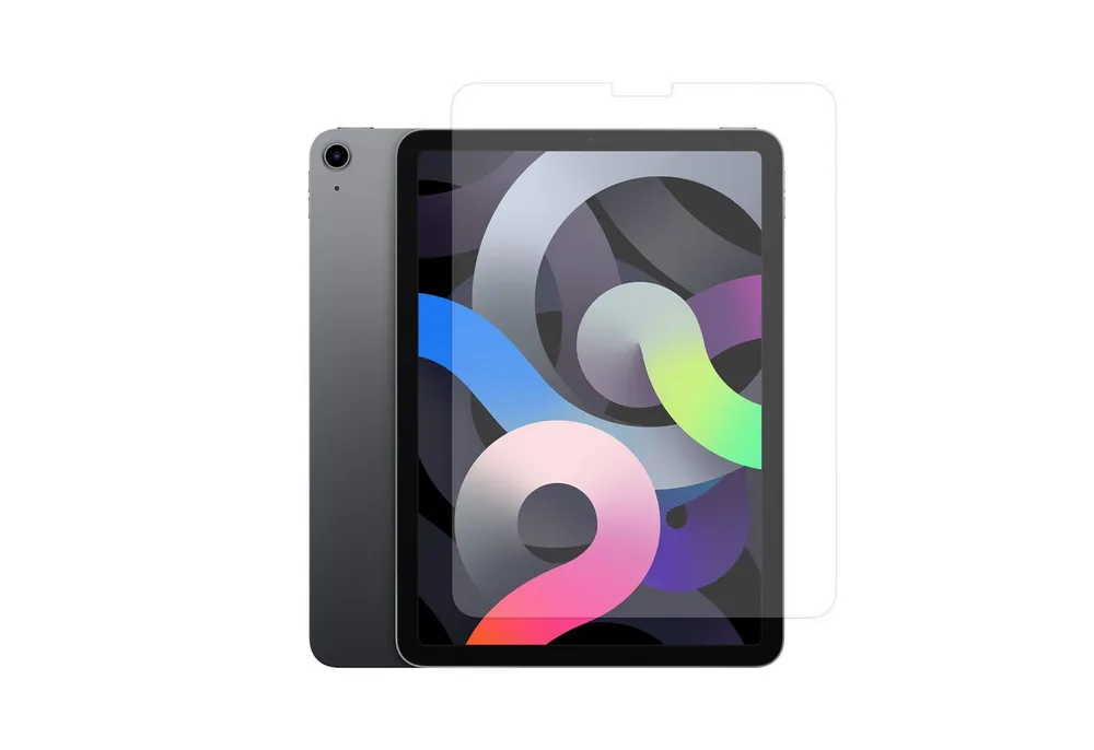 Ventarent Displayschutzglas Schutzglas Schutzfolie für Apple iPad Air 5. Generation (2022) für Apple iPad Air 5. Generation (2022), Apple iPad Air 4. Generation (2020), 9H Hartglas, Displayschutz, 3D-Touch fähig, iPad Air 5. Gen