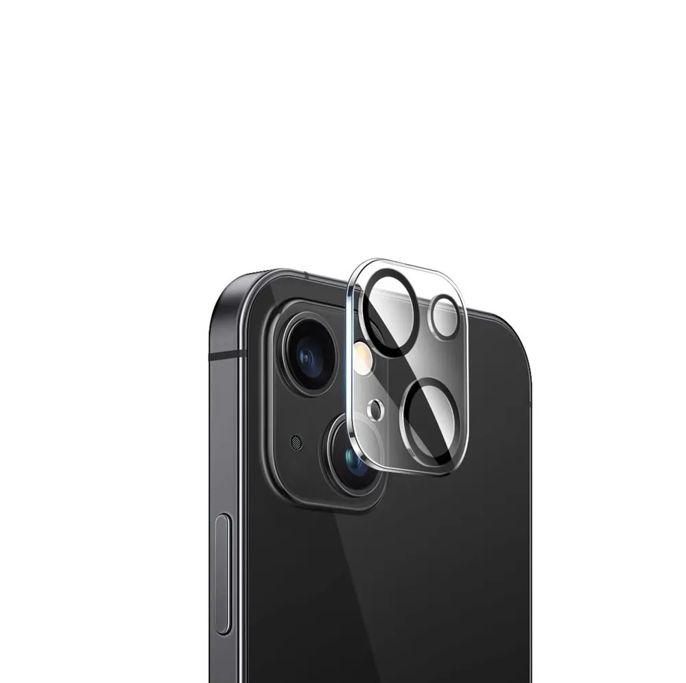 Ventarent Schutzfolie für iPhone 14 / iPhone 14 Plus Kameraschutz Linse Camera Glas, (Kamera Schutz, 1-St., inkl. Reinigungstuch), Transparent, Stoßschutz, Smartphone