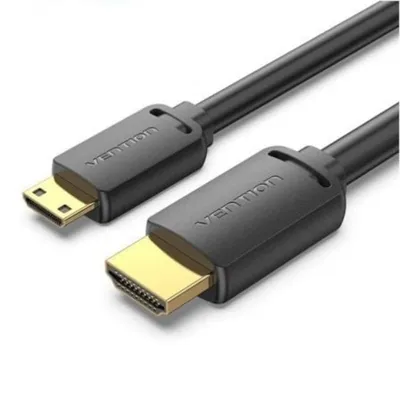 HDMI-Kabel Vention AGHBF 4K 1m HDMI Männlich - Mini HDMI Männlich Gold Schwarz
