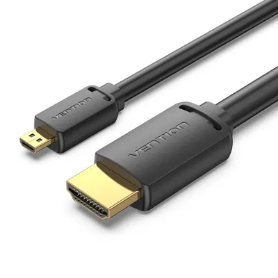 Kabel Vention AGIBG Micro HDMI 2.0 4K 1,5m Schwarz Kabel Vention AGIBG Micro HDMI 2.0 4K 1,5m Schwarz