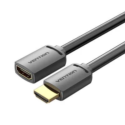 HDMI-Verlängerungskabel Vention AHCBJ 5m 4K 60Hz HDMI A Stecker zu HDMI A Buchse Schwarz HDMI-Verlängerungskabel Vention AHCBJ 5m 4K 60Hz