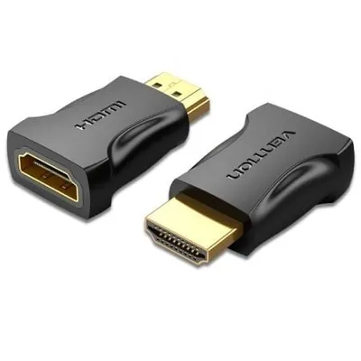 Vention AIMB0 4K@60Hz HDMI Adapter Stecker-Buchse vergoldet schwarz