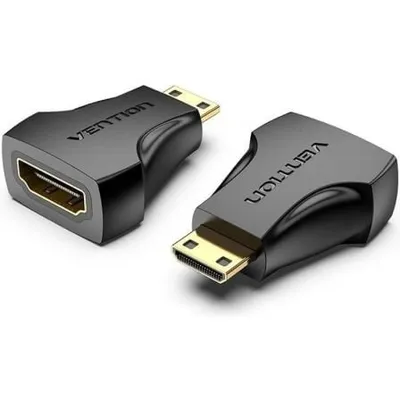 VENTION AISB0 Mini-HDMI-Stecker auf HDMI-Buchse, vergoldet, 4K@30Hz, HDMI-Adapter