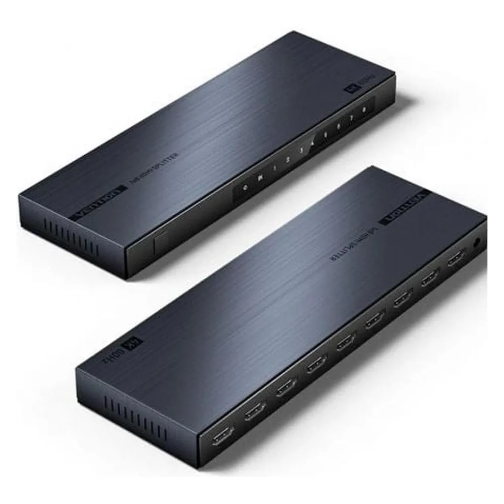 HDMI Splitter Vention AKSB0-EU 1x8 4K bei 60Hz Aluminiumgehäuse