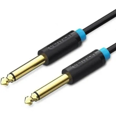 Kabel Mono Vention BAABJ Jack 6,5 mm Stecker - Jack 6,5 mm Stecker 5m Schwarz