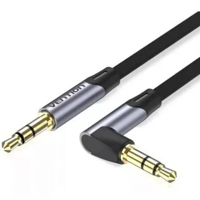 Stereo-Kabel Vention BANHI Jack 3.5 mm Stecker zu Stecker 3m grau vergoldet
