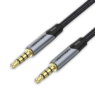 Stereo Kabel Vention BAQHH Jack 3.5mm TRRS 2m Grau Stereo Kabel Vention BAQHH Jack 3.5mm TRRS 2m Grau