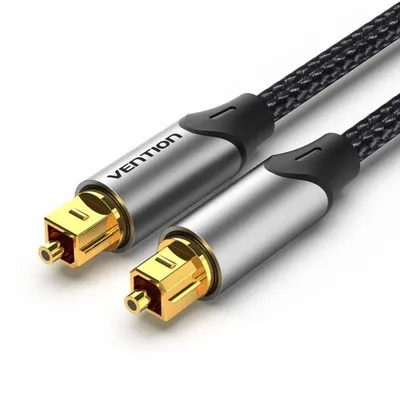 Audio-Kabel Vention BAVHI 3m Toslink Aluminium Gold Grau