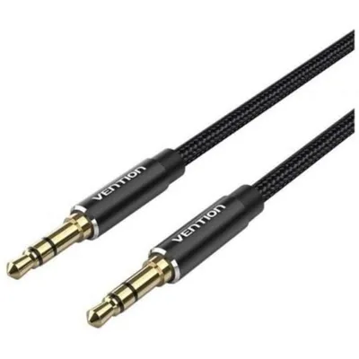Stereo-Kabel Vention BAWBG Jack 3.5mm Stecker auf Stecker 1.5m Schwarz