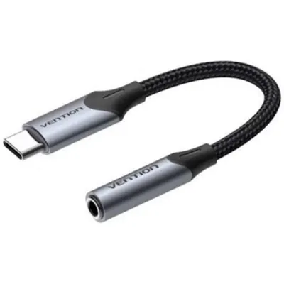 USB-C auf 3,5mm Klinke Adapter Vention BGJHA 10cm USB-C Stecker - 3,5mm Klinke Buchse