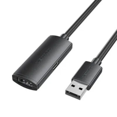 USB 2.0 Verlängerungskabel Vention CBKBL 10m 480Mbps Schwarz
