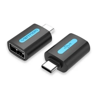 Vention CDTB0 USB-C-Stecker auf USB-A-Buchse, Adapter, Schwarz, 5 Gbit/s, PVC