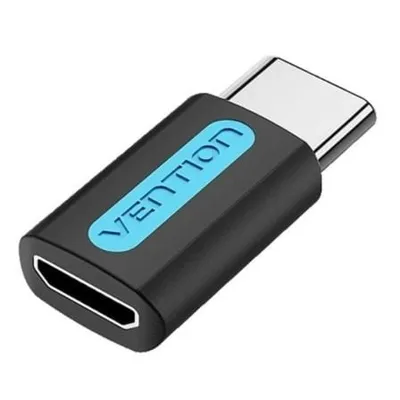 Vention CDXB0 USB-C-Stecker auf Micro-USB-Buchse, Adapter, Nickel/Schwarz