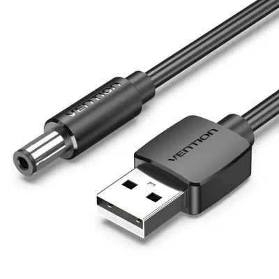 Kabel Vention CEYBF USB-A Stecker - DC 5,5mm 1m 5V 3A Kabel Vention CEYBF USB-A Stecker - DC 5,5mm 1m 5V 3A