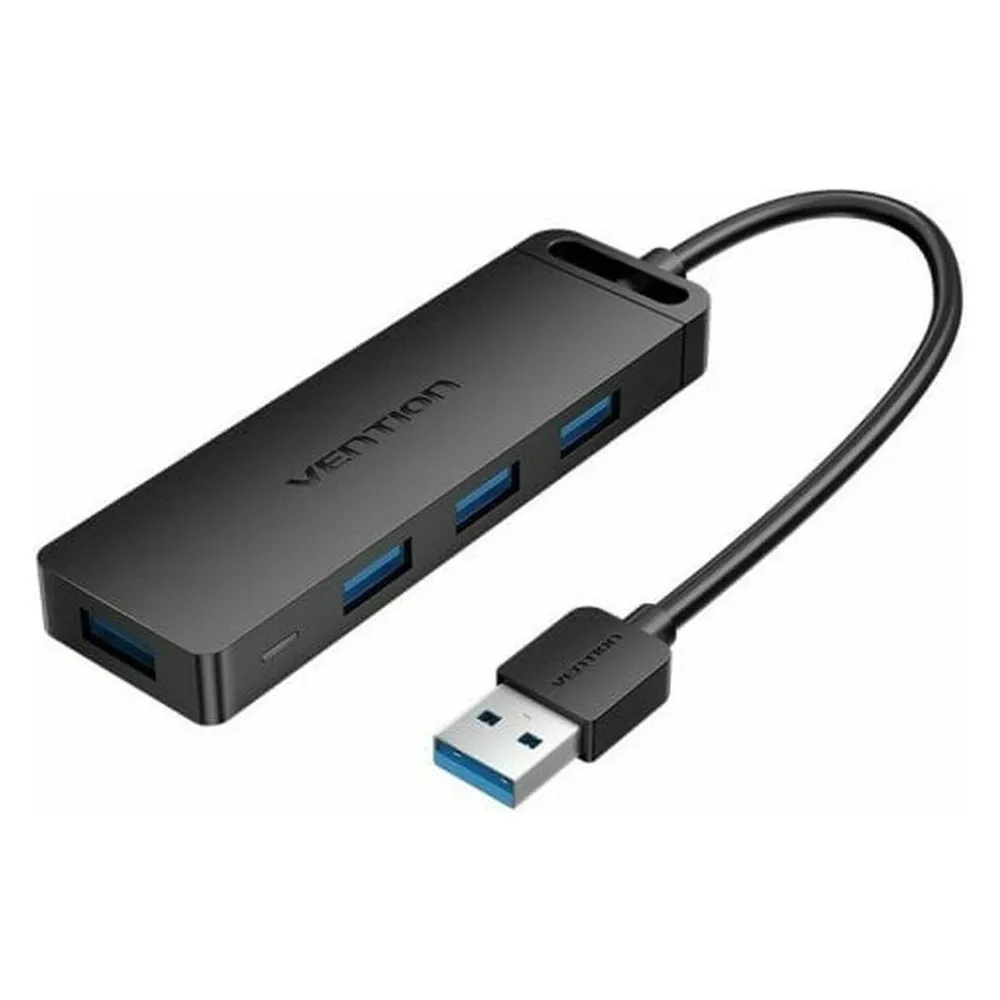 Vention CHLBB Hub 4xUSB 3.0/1xMicroUSB mit PowerDelivery-Ladestation