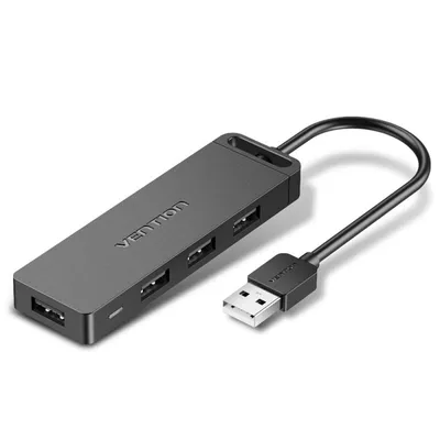 Vention USB Hub 4 Ports USB 2.0 MicroUSB 8TB HDD Unterstützung Externe Stromversorgung