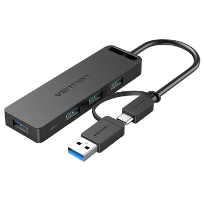 Hub Vention 4 Ports 5 Gbps USB 3.0 CHTBB USB Typ-C PD