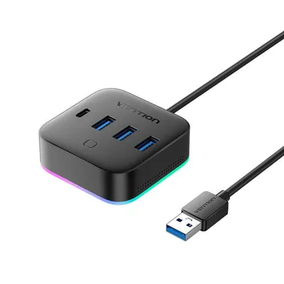 Hub Vention 5 Ports USB 3.0 5 Gbps Modell CHZBC mit USB-C PD