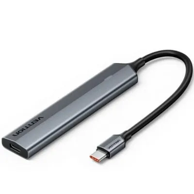 Hub Vention 5 Ports 10 Gbps USB 3.2 Gen 2 Modell CKY Grau