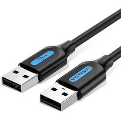 Vention USB-Kabel COJBF USB-A Stecker auf USB-A Stecker 1m 480Mbps schwarz
