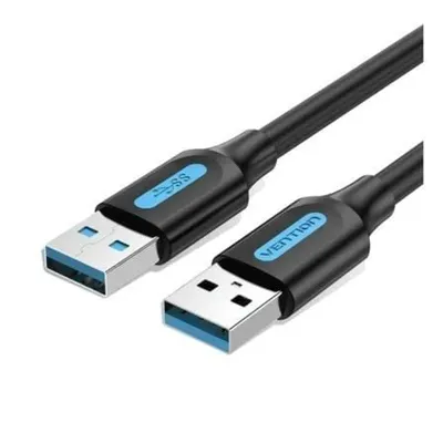 Vention CONBI USB 3.0 Kabel 3m 5Gbps USB-A Stecker auf USB-A Stecker schwarz