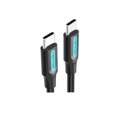 Vention COSBH USB 2.0 Typ-C auf Typ-C Kabel, 2 m, 60 W, 480 Mbit/s, Schwarz