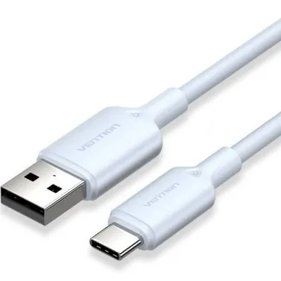 Vention CTQLF USB-C USB-Kabel 60 W 480 Mbit/s 1 m Blau