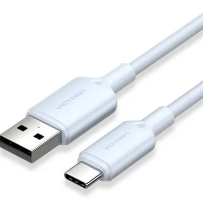 Vention CTQLH USB 2.0 Typ-C auf USB-A Kabel, 60 W, 480 Mbit/s, 2 m, Blau