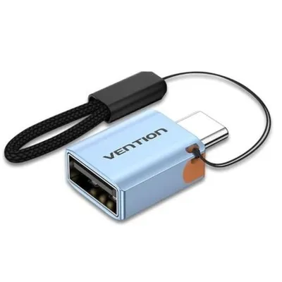 Vention CUBH0 USB 3.1 Typ-C Stecker auf USB Buchse OTG Adapter Blau