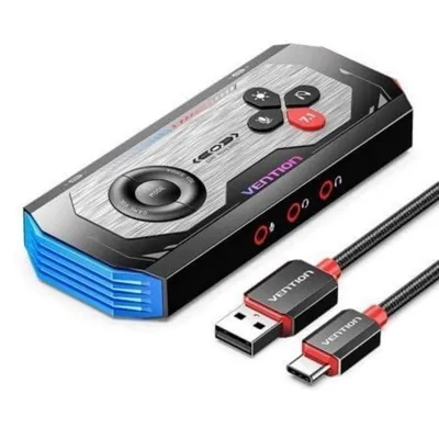 Soundkarte Gaming Vention CVAB0 USB-C Verstärker 7.1 RGB 192kHz 24bit