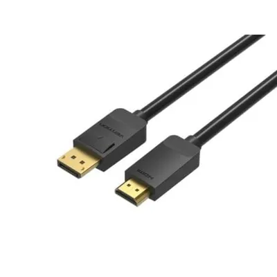 Vention HADBG DisplayPort-auf-HDMI-Konverterkabel, 1,5 m, Schwarz, 1080P