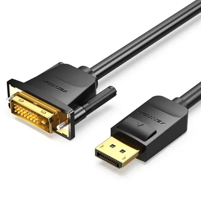 Vention HAFBG DisplayPort-DVI Konverterkabel 1,5m Schwarz DP-DVI Adapter