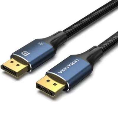 DisplayPort-Kabel Vention HCELJ 5m 8K Aluminium Blau HDR DP1.4