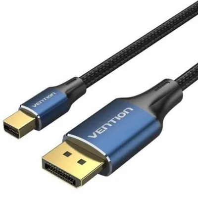 Kabel Vention HCFLG DisplayPort 1.4 Mini DP zu DP 8K 1.5m Schwarz-Blau