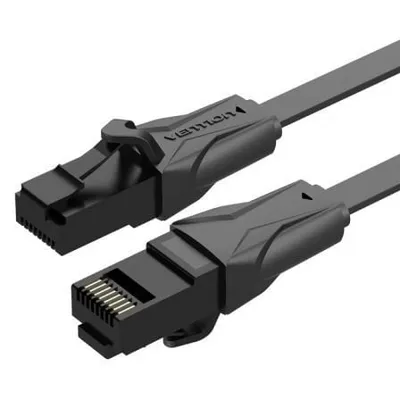 Vention IBABJ RJ45 Cat.6 Netzwerkkabel 5m Schwarz 1000Mbps UTP Reines Kupfer