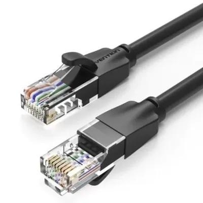 Vention IBEBG Netzwerkkabel RJ45 Cat.6 1,5m Schwarz PC