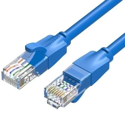 Vention IBELF Netzwerkkabel RJ45 UTP Cat.6 1m Blau