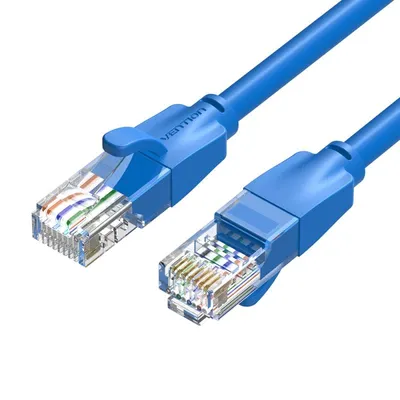 Vention Netzwerkkabel RJ45 Cat.6 UTP AWG 26 1,5m Blau