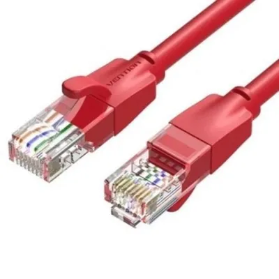 Kabel Vention IBERF RJ45 UTP Cat.6 1000Mbps 1m Rot Kabel Vention IBERF RJ45 UTP Cat.6 1000Mbps 1m Rot