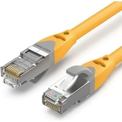 Vention IBHYD Cat.6A SFTP 10Gbps Netzwerkkabel, 50cm, gelbvergoldet