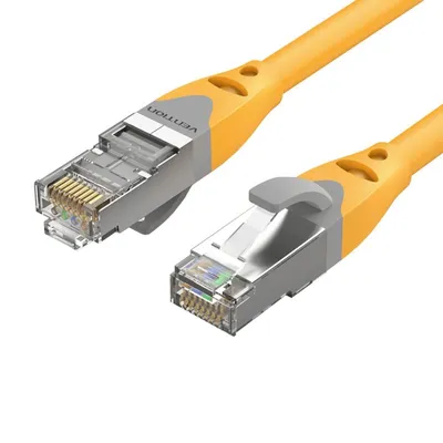 Netzwerkkabel Vention IBHYF Cat.6a S/FTP RJ45 1m Orange Netzwerkkabel Vention IBHYF Cat.6a S/FTP RJ45 1m Orange
