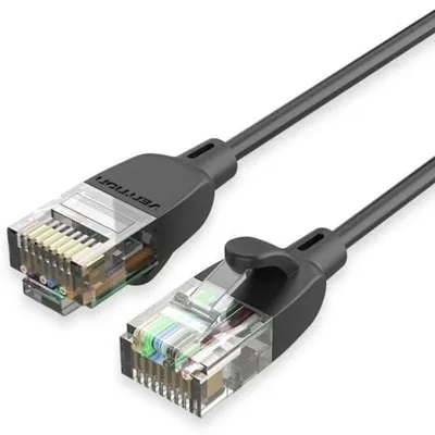 Vention IBIBH Cat.6A RJ45 UTP Netzwerkkabel 2m Schwarz