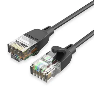 Netzwerkkabel Vention IBIBI Cat6a 3 m Schwarz