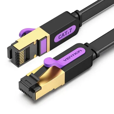 Netzwerkkabel Vention RJ45 STP ICABI Cat7 3m Schwarz Netzwerkkabel Vention RJ45 STP ICABI Cat7 3m Schwarz